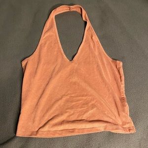 Fashion Nova Halter Top MAUVE